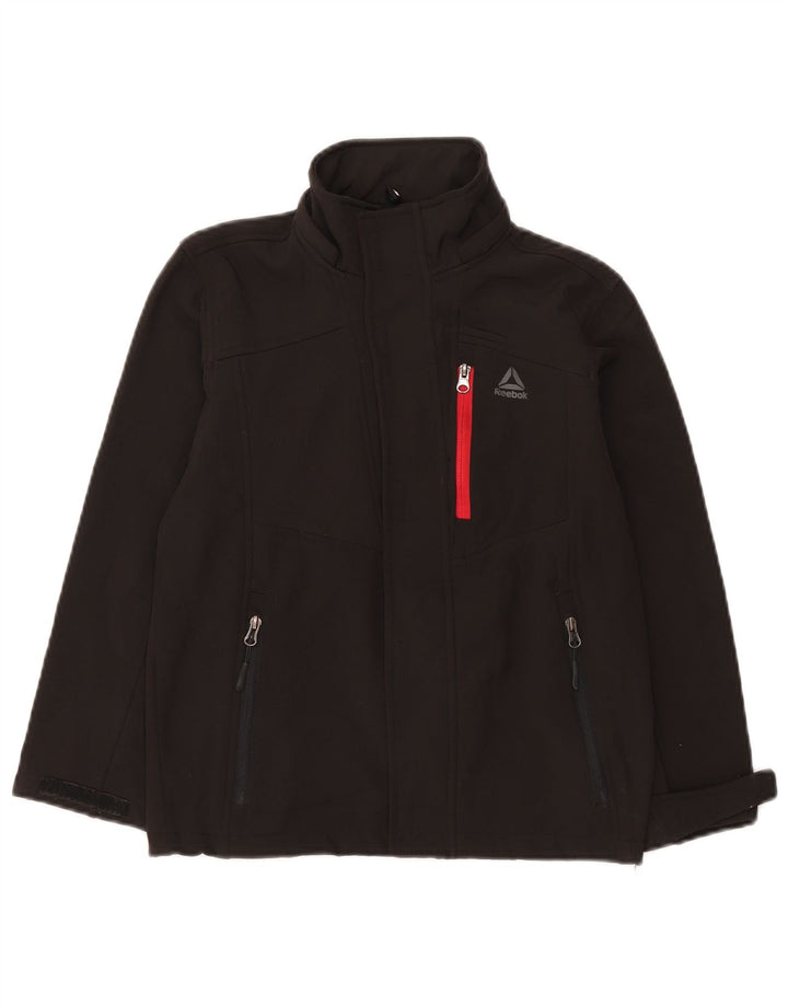 Reebok Boys vjetrovka jakna 7-8 godina mala crna poliester