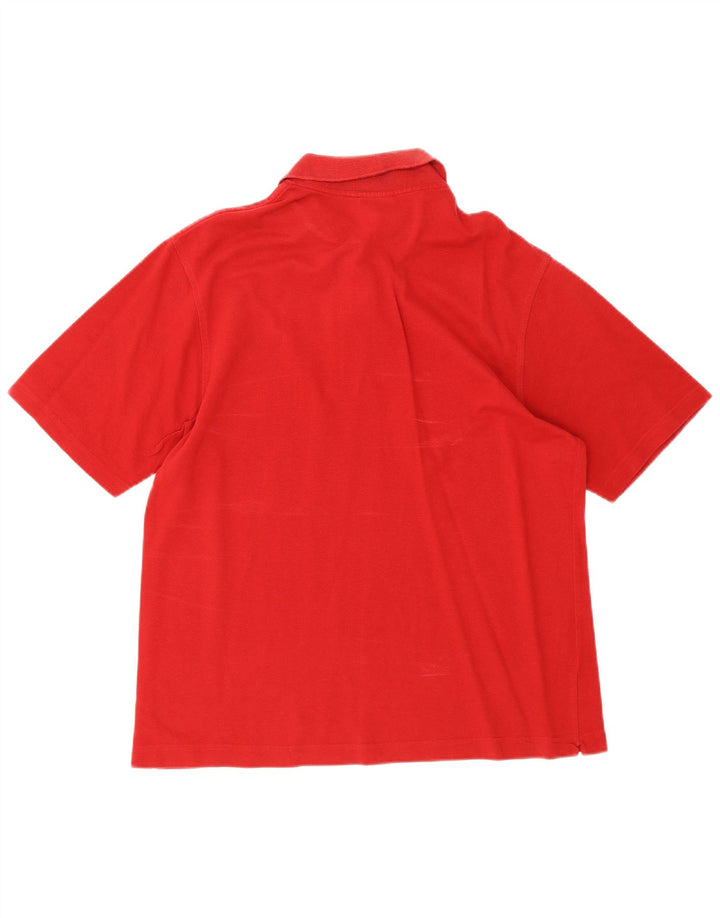 Lacoste muška polo majica veličine 5, veliki crveni pamuk