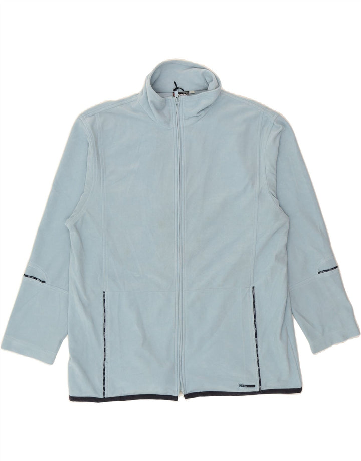 LOTTO Womens Fleece Jacket UK 18 XL Blue Polyester Vintage Lotto and Second-Hand Lotto from Messina Hembry 
