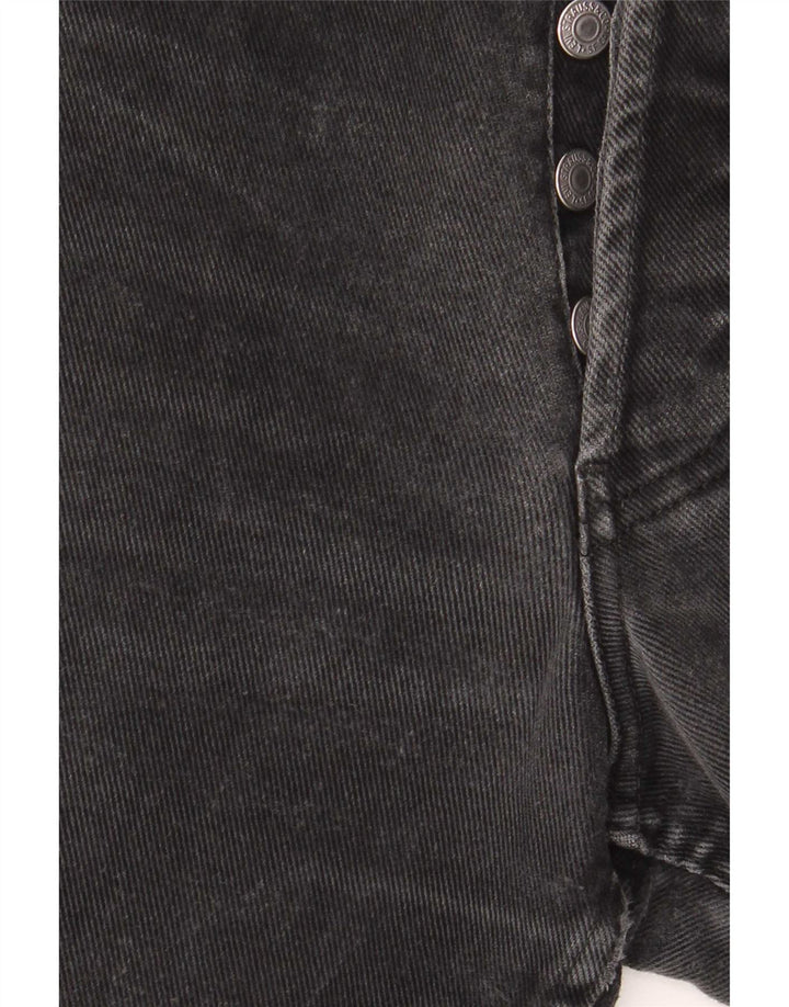 Levi's muške ravne traperice W33 L34 crni pamuk