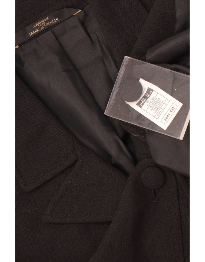 Marks & Spencer ženski kaput St. Michael UK 18 XL crni poliester