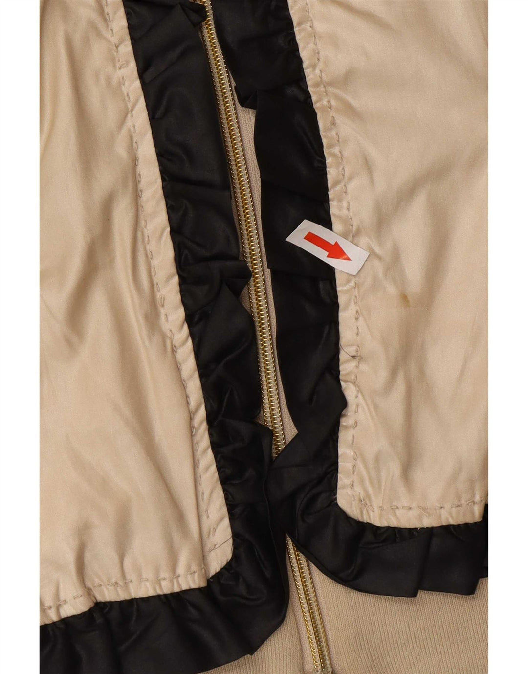 Moschino ženska bomber jakna UK 14 Large Gold Colourblock poliester
