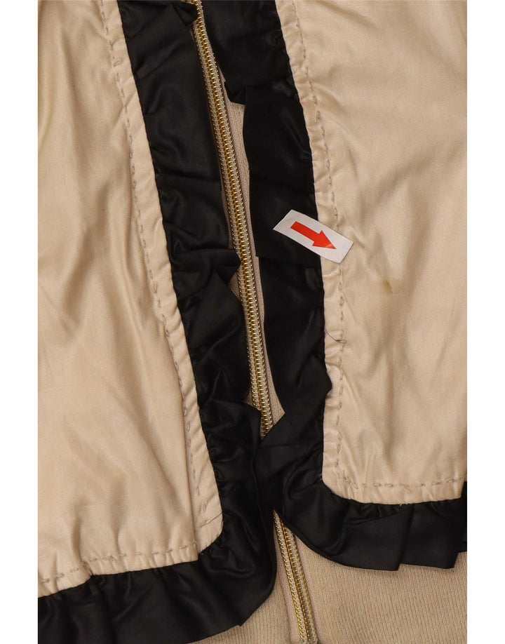Moschino ženska bomber jakna UK 14 Large Gold Colourblock poliester