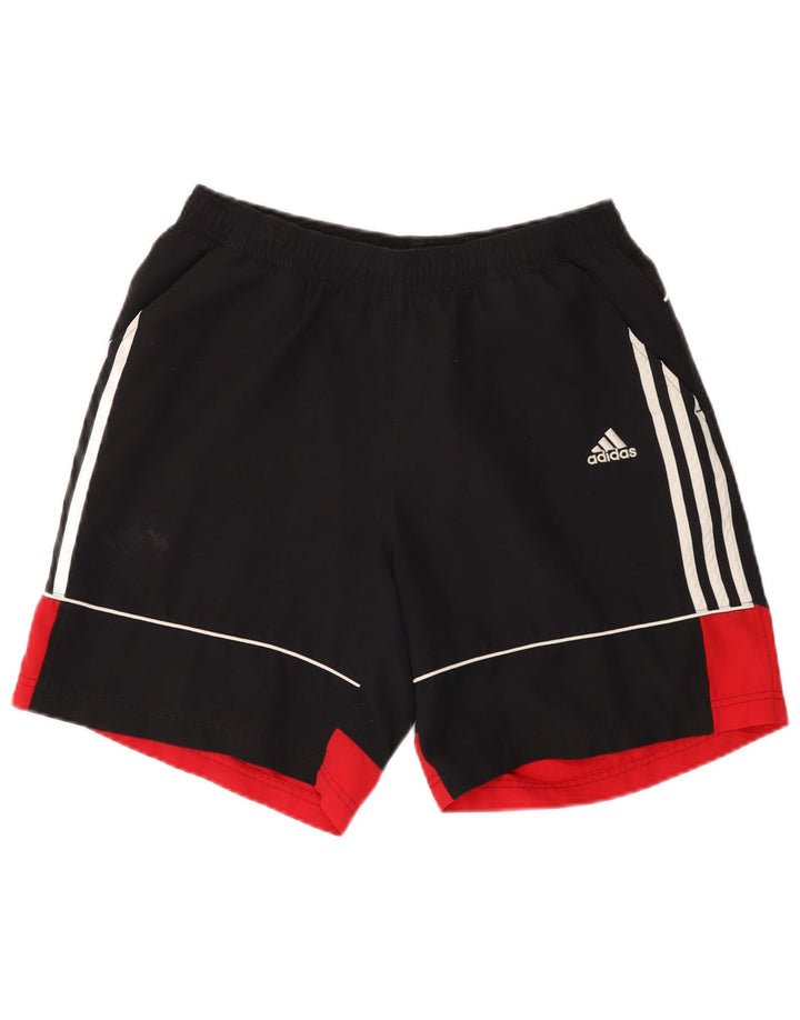 Adidas muške sportske kratke hlače srednje crne boje od poliestera
