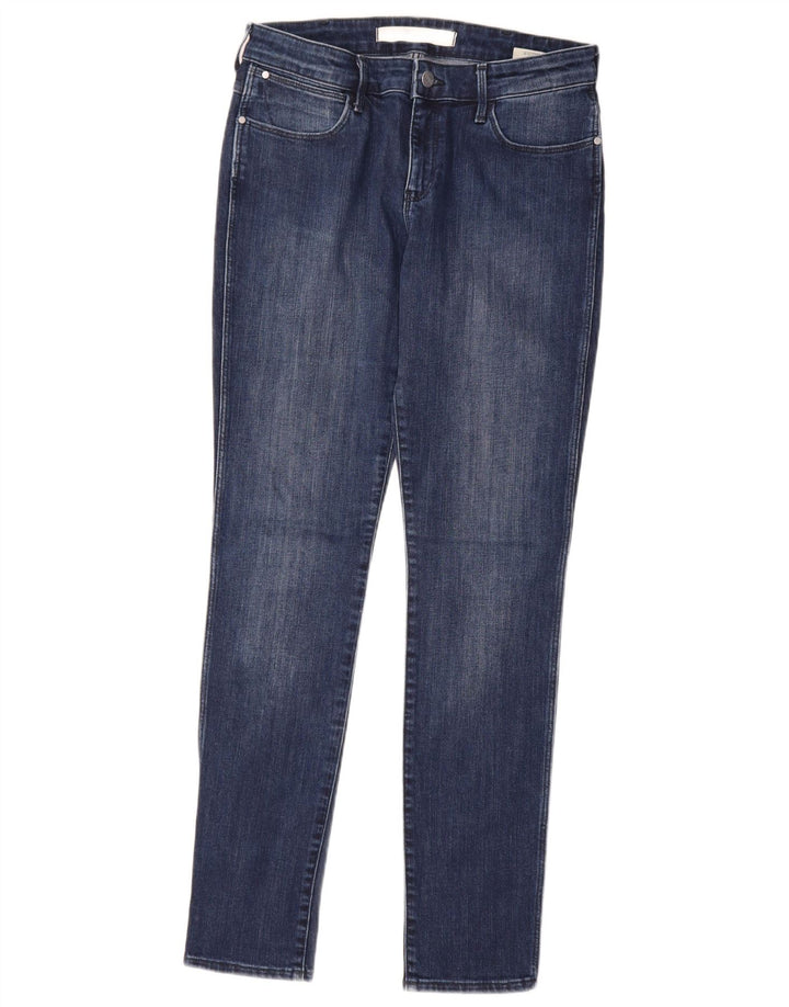 Wrangler ženske uske traperice Corynn W29 L32 tamnoplavi pamuk