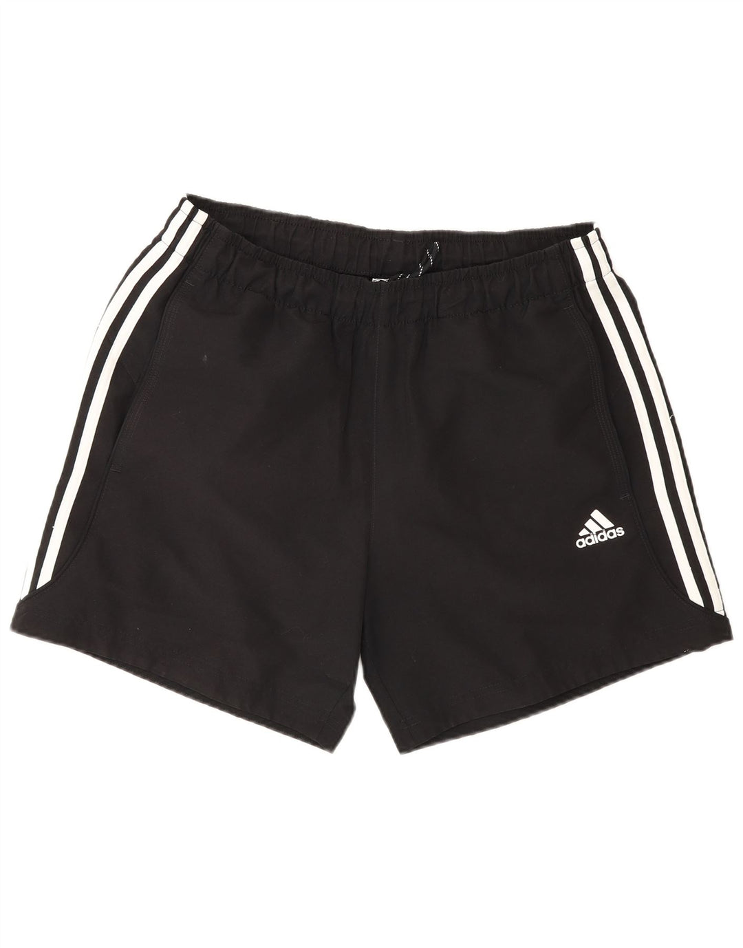 Adidas muške sportske kratke hlače regularnog kroja Srednje crne sportske poliesterske hlače