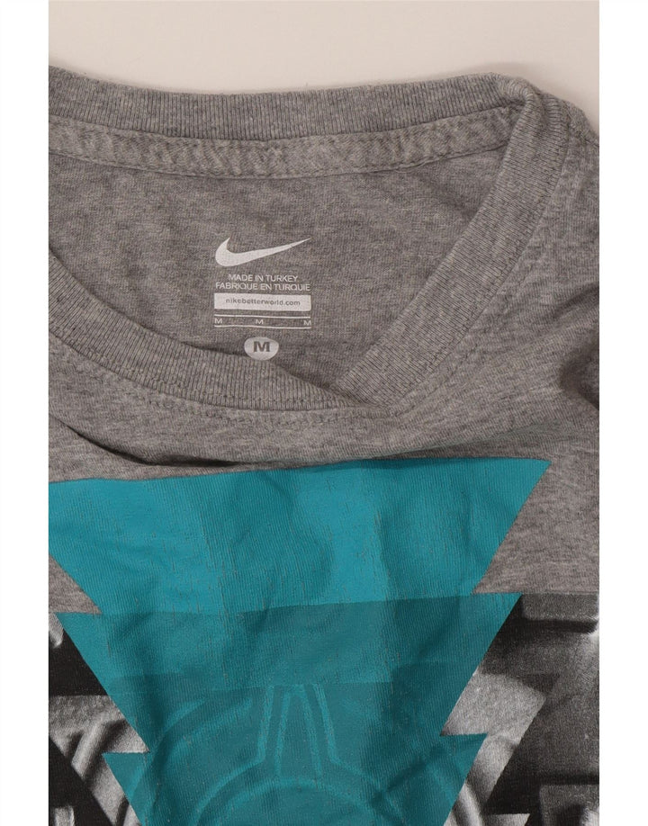 NIKE muška majica s grafičkim motivima, srednje siva