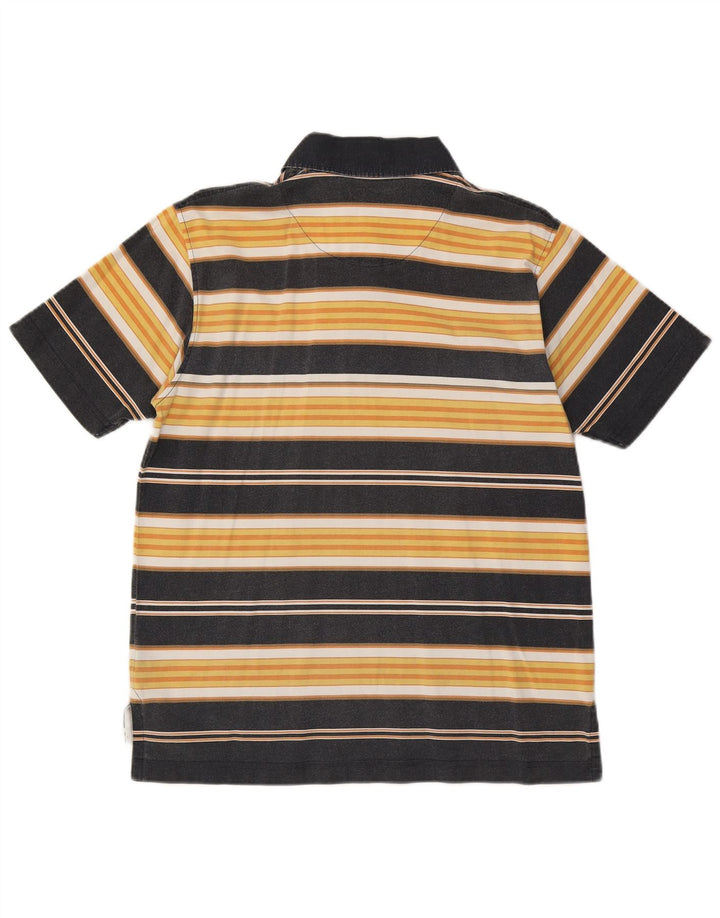 Marlboro Classics Muška polo majica Mala pamučna žuta na pruge