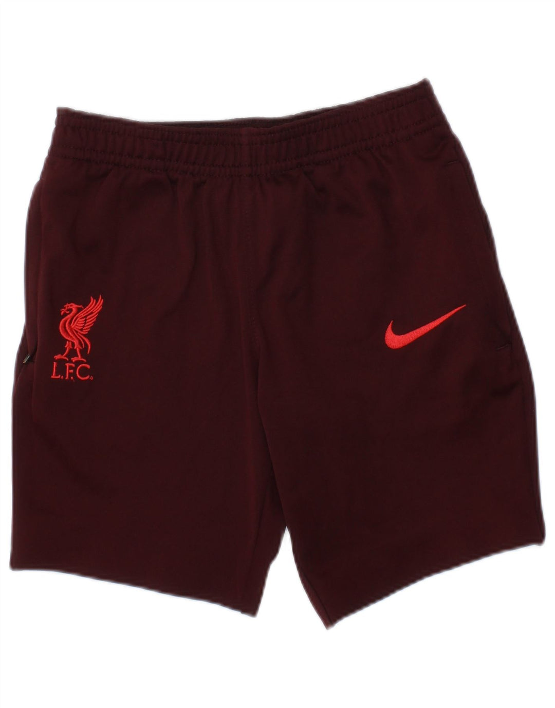 NIKE Sportske kratke hlače Liverpool za dječake 8-9 godina male bordo poliester