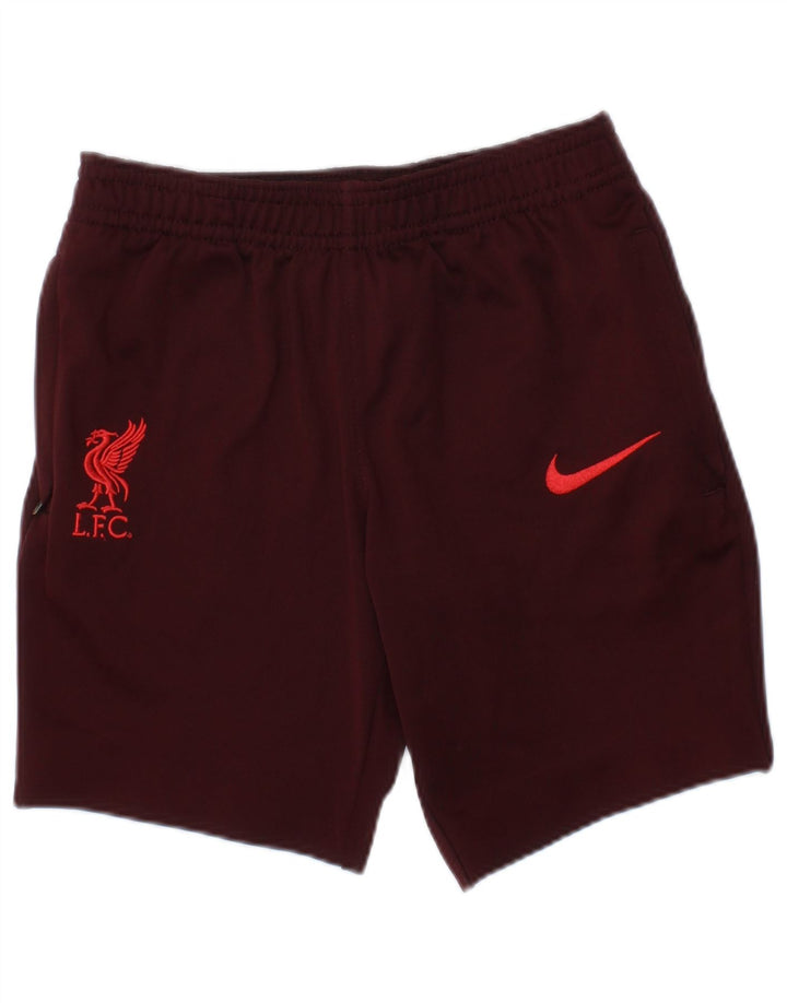 NIKE Sportske kratke hlače Liverpool za dječake 8-9 godina male bordo poliester