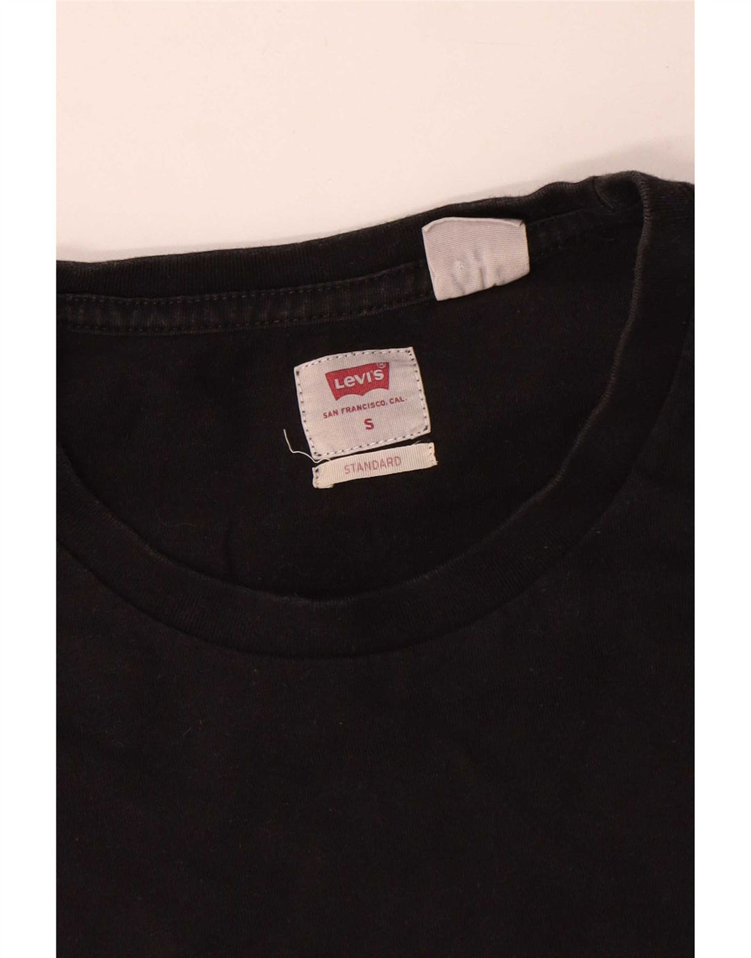 Levi's muška majica kratkih rukava standardnog kroja mala, crna pamučna