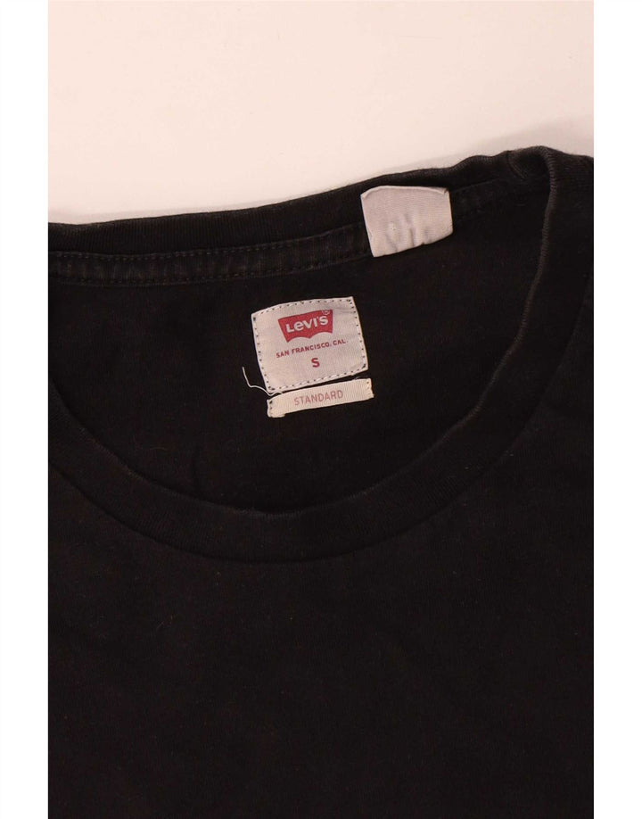 Levi's muška majica kratkih rukava standardnog kroja mala, crna pamučna