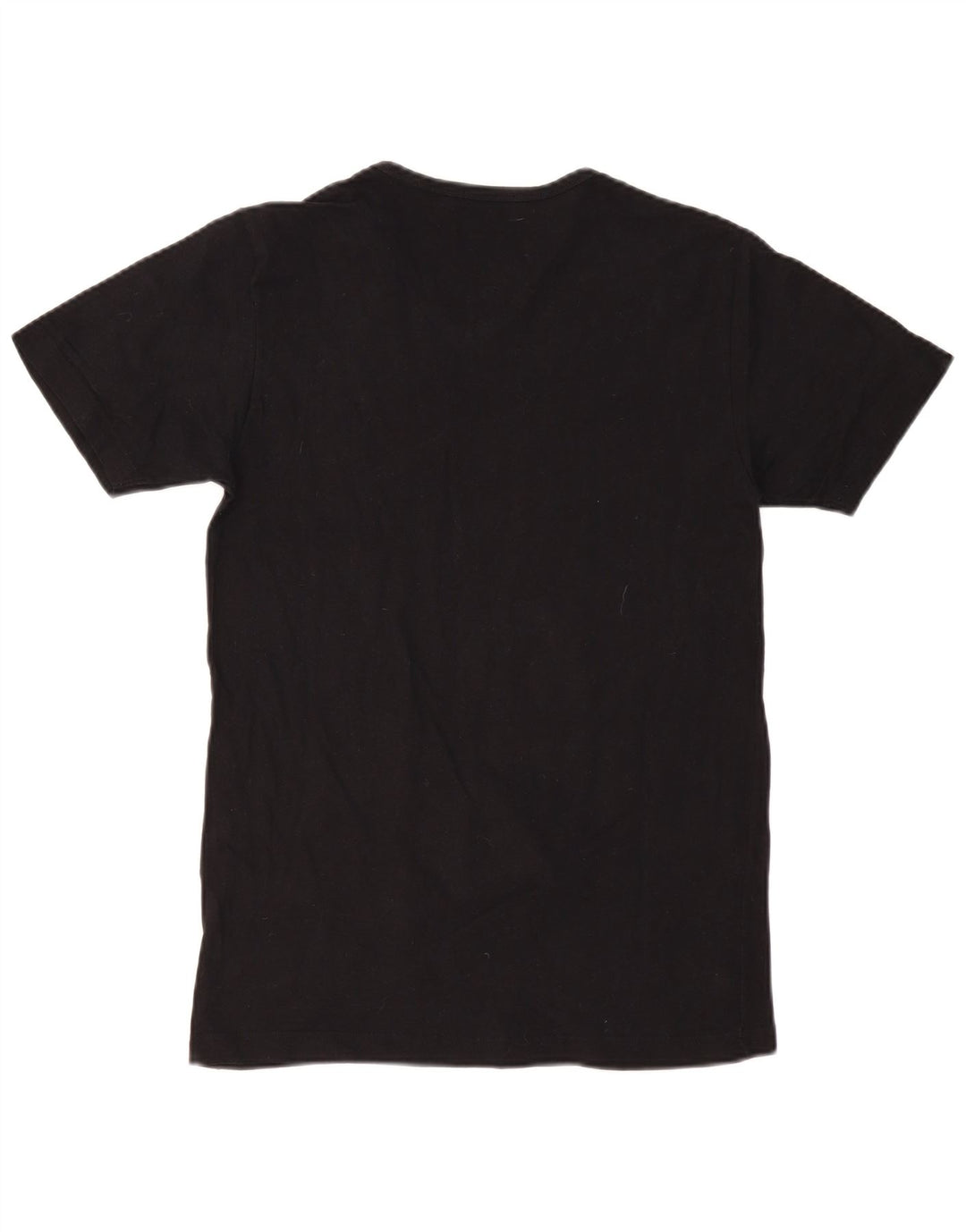 KAPPA Ženska majica kratkih rukava UK 14 Veliki crni pamuk