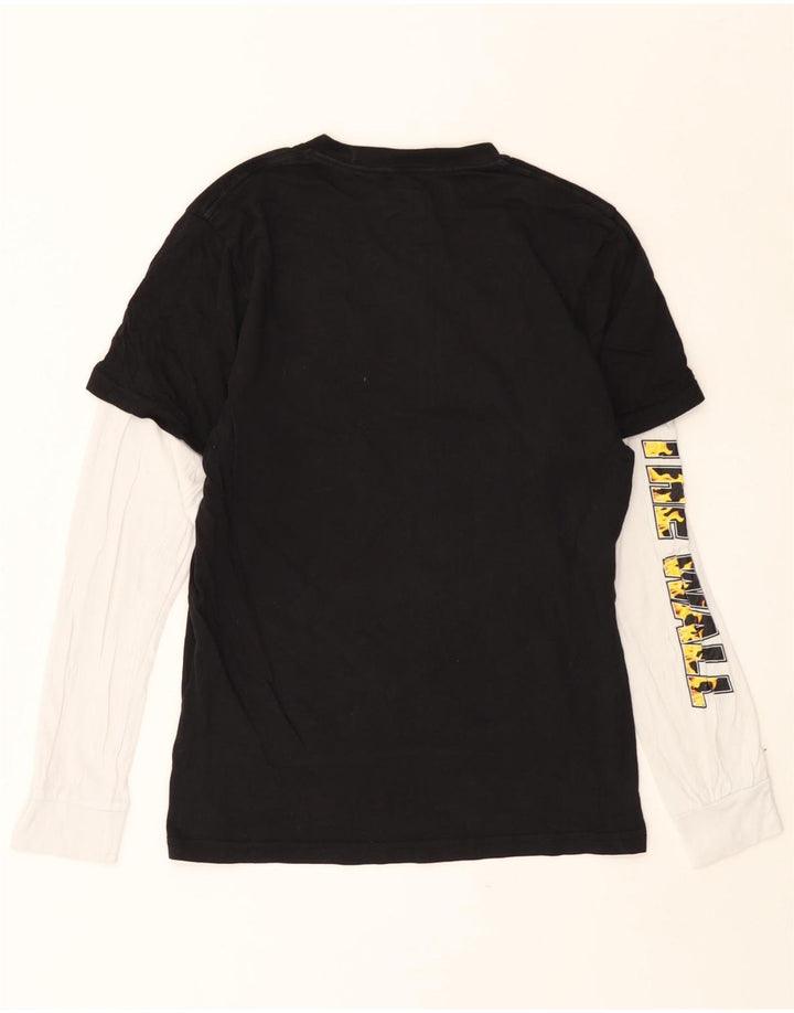 VANS majica s grafičkim motivima dugih rukava 13-14 godina XL crne boje