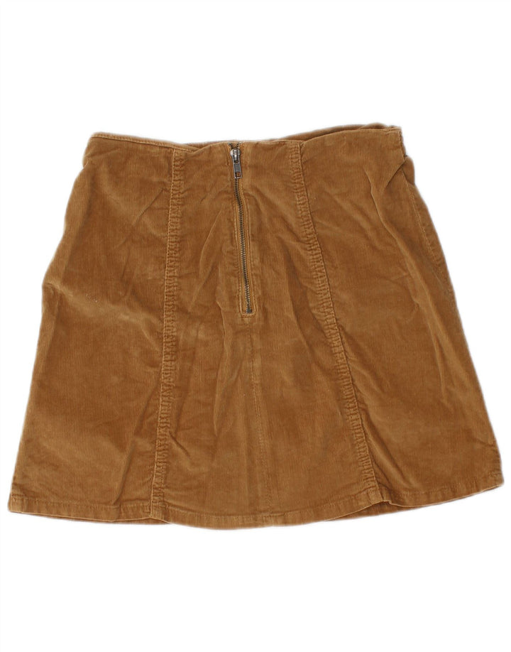 Superdry ženska mini suknja od samta W26 Mala bež