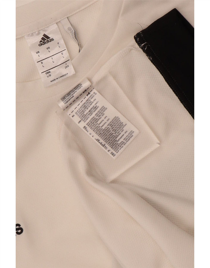 Adidas muška majica Climalite Top veliki bijeli poliester u boji