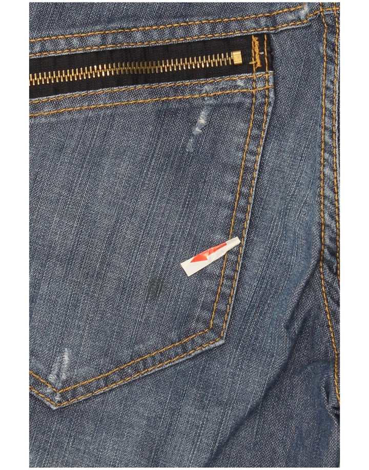 Liu Jo Ženske traper kratke hlače W28 Srednje plavi pamuk