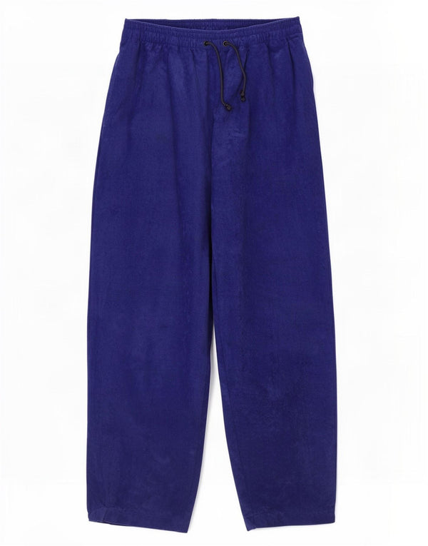 Great Escapes Muška trenirka od velura Hlače Joggers IT 52 Large Blue
