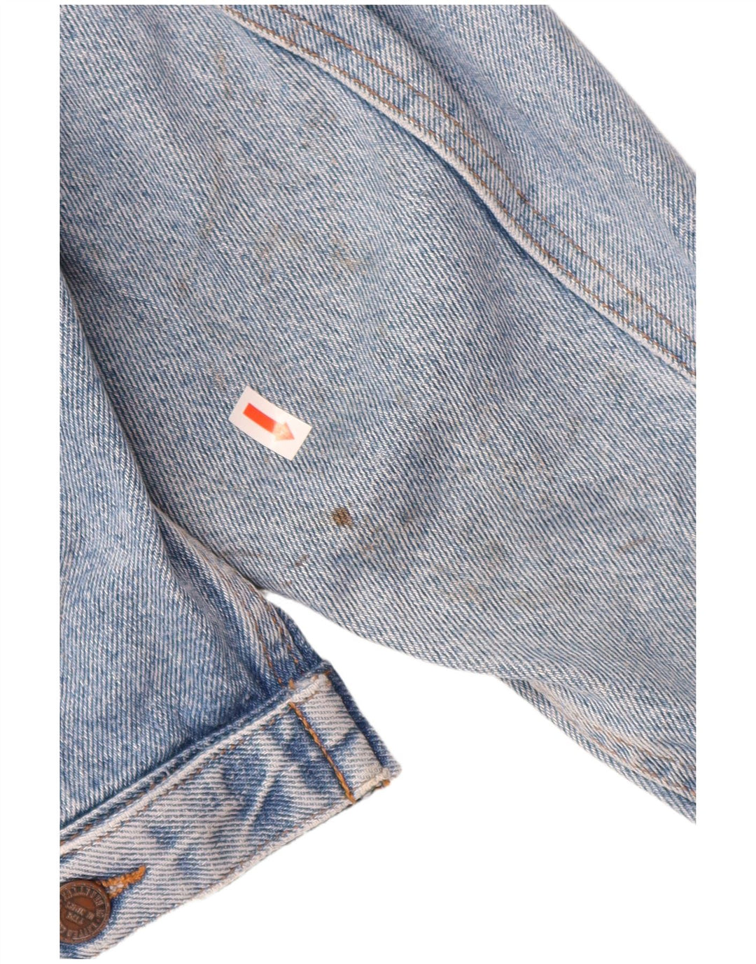 BENETTON muška traper jakna IT 52 XL plavi pamuk