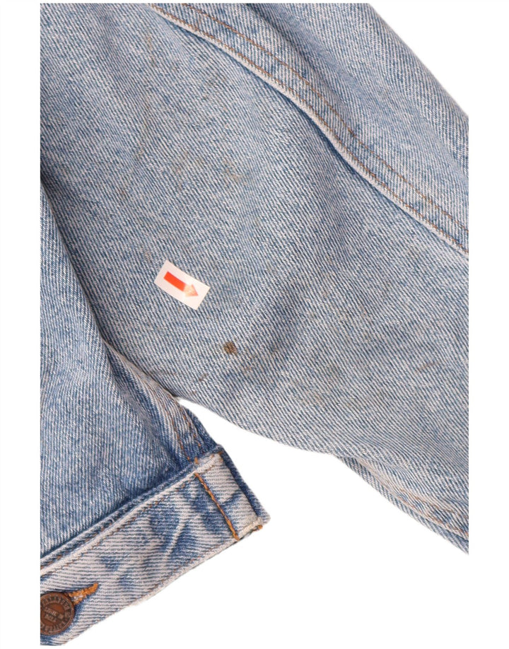 BENETTON muška traper jakna IT 52 XL plavi pamuk