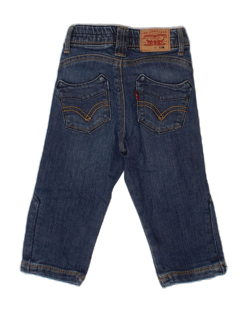 LEVI'S Baby Boys Straight Jeans 9-12 Months W16 L10 Blue Vintage Levi's and Second-Hand Levi's from Messina Hembry 