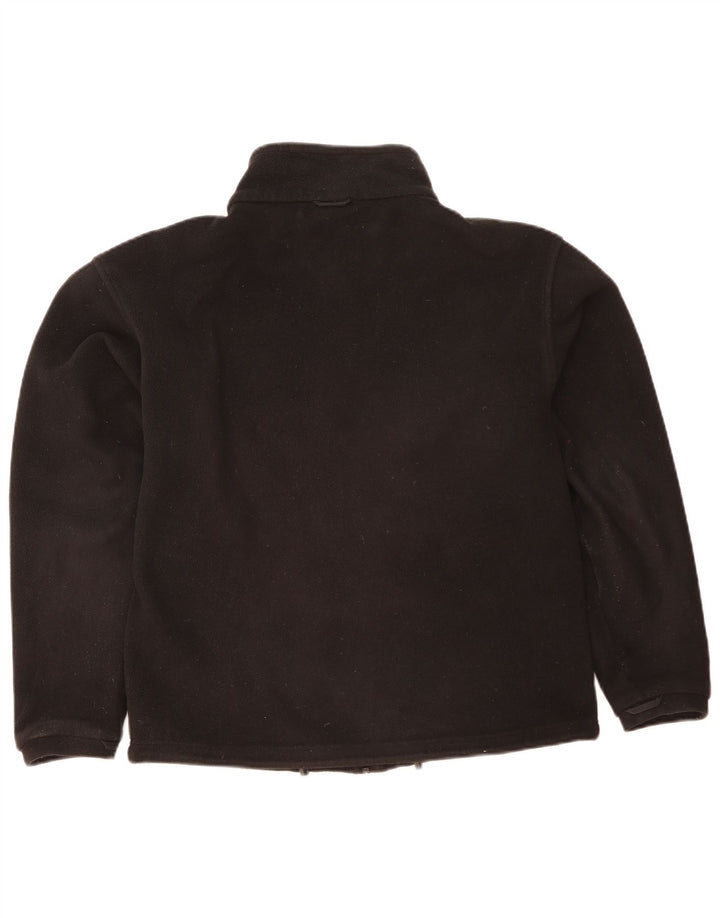 Jack Wolfskin muška flis jakna UK 36/38 srednji crni poliester