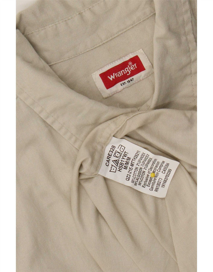 Wrangler srednje bež pamuk muška košulja bez rukava