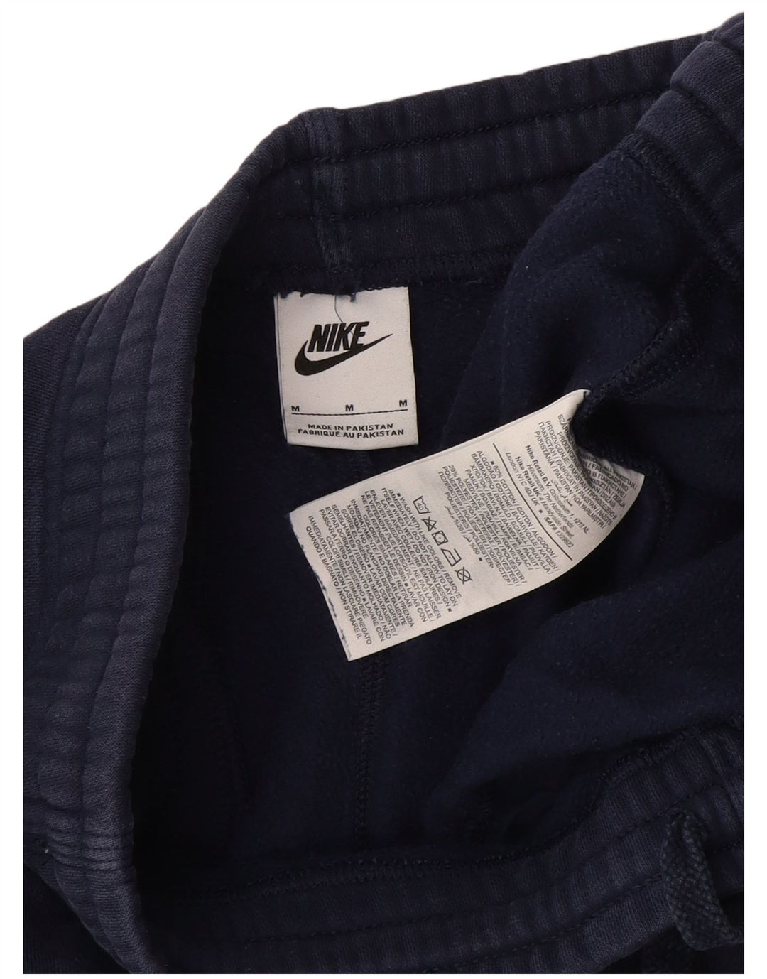 Nike muške trenirke Hlače Joggers srednje tamnoplavi pamuk