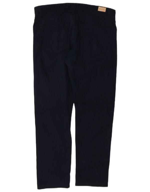 MASSIMO DUTTI Muške uske ležerne hlače EU 46 XL W36 L30 tamnoplave