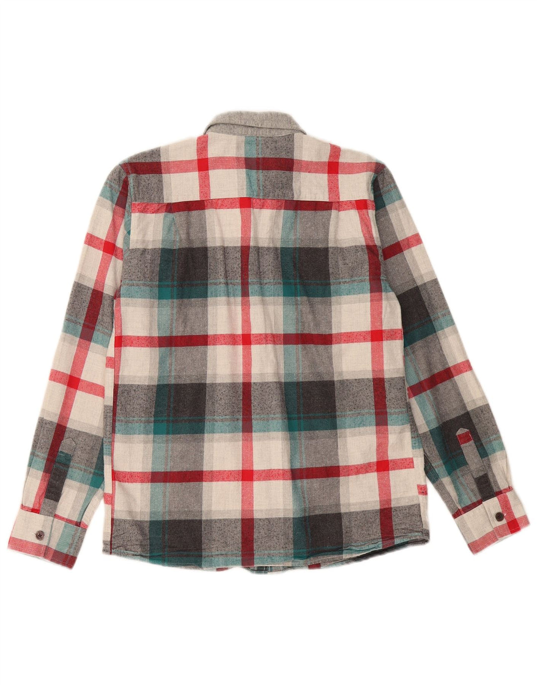 Flanelska košulja Ted Baker za dječake 12-13 godina, siva karirana pamuk