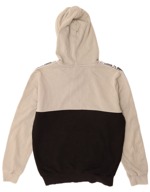 Puma muška majica s kapuljačom s kapuljačom XS, crni pamuk u blokovima boja