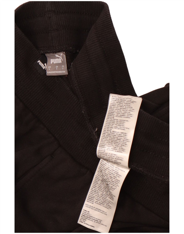 Puma muške trenirke Hlače Joggers Male crne pamučne