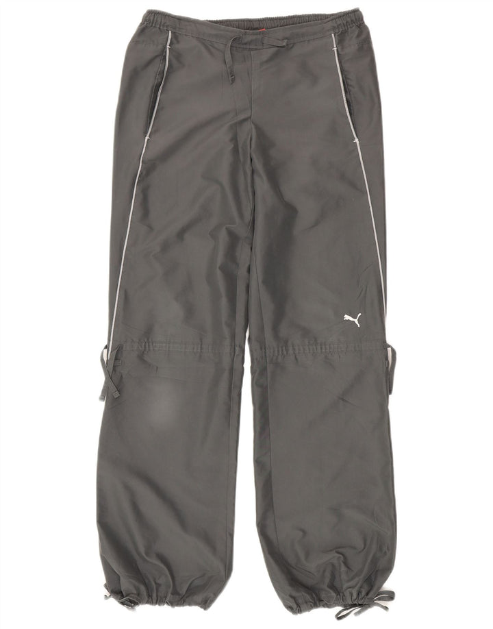 Puma Ženska trenirka Hlače Joggers UK 10 Mali sivi poliester