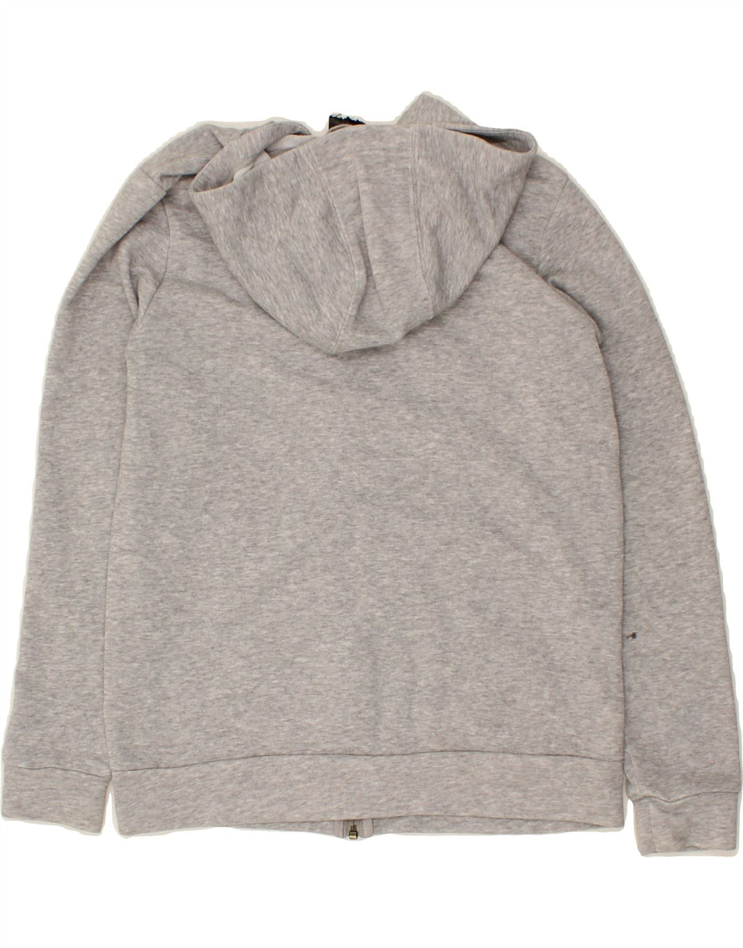 ADIDAS Boys Graphic Zip Hoodie Sweater 13-14 Years Grey Polyester Vintage Adidas and Second-Hand Adidas from Messina Hembry 