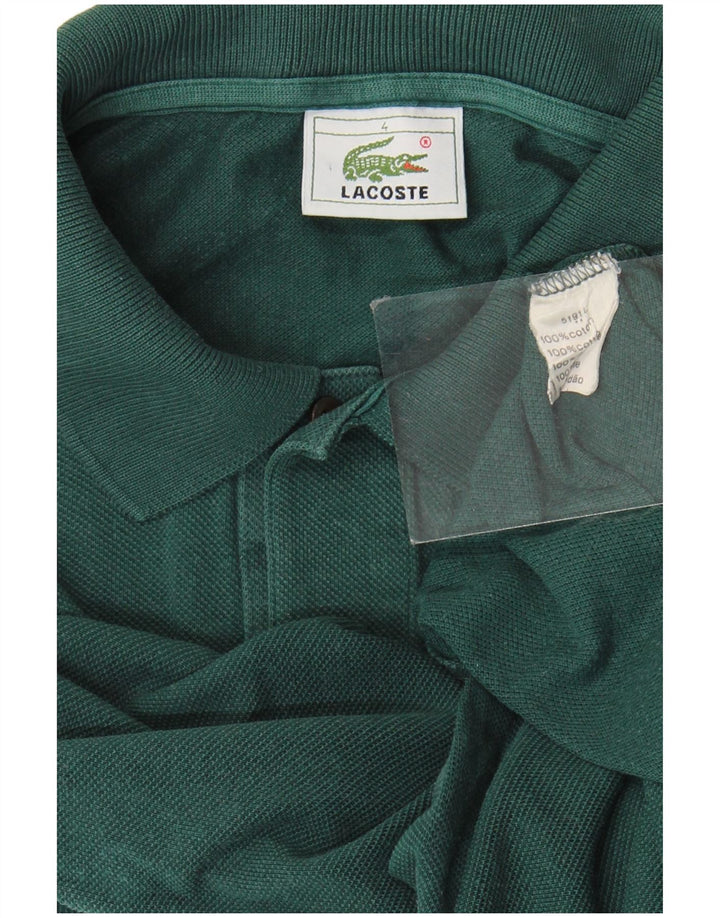 Lacoste muška polo majica veličine 4, srednje zeleni pamuk