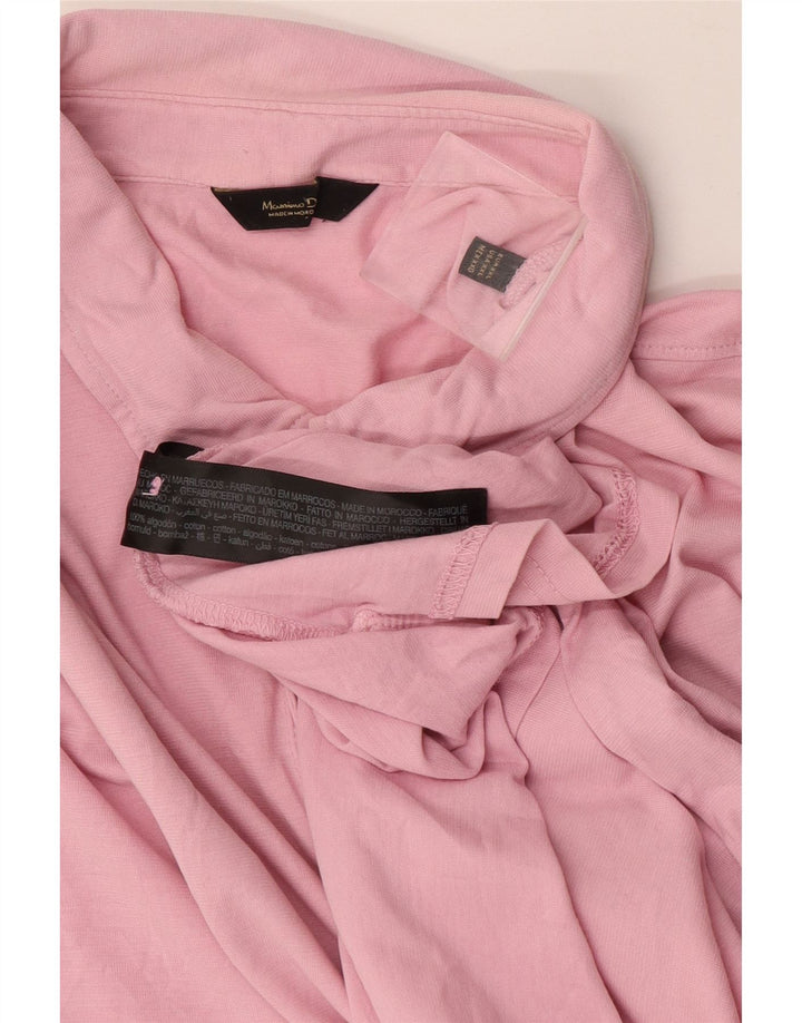 Massimo Dutti muška polo majica 2XL ružičasti pamuk