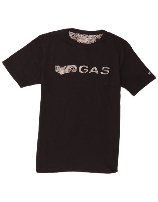Gas muška majica s grafičkim motivima 2XL crni pamuk