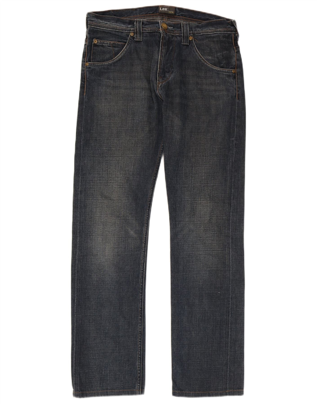 Lee Mens Zed Straight Jeans W31 L34 Plavi pamuk
