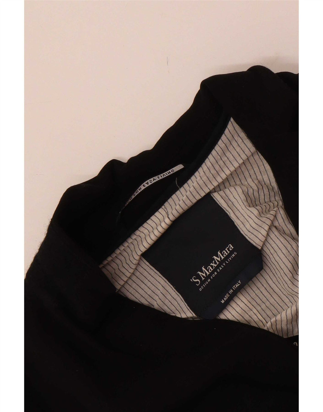Max Mara ženski sako sa 3 gumba UK 4 XS crna