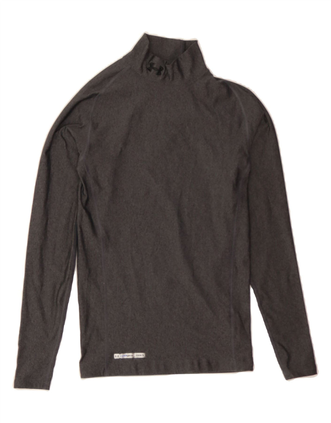 UNDER ARMOUR Mens Top Long Sleeve Medium Grey Polyester Vintage Under Armour and Second-Hand Under Armour from Messina Hembry 