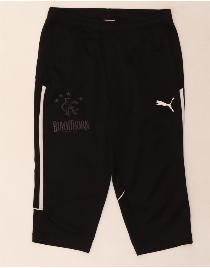 Puma muške Graphic Capri trenirke Male crne poliesterske hlače