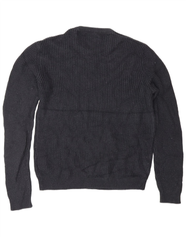 Jack & Jones muški džemper s okruglim izrezom srednje tamnoplave akrilne boje
