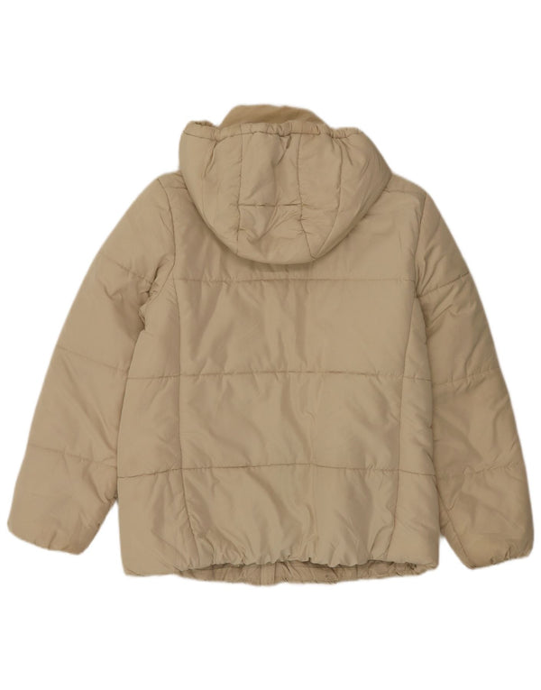 Marks & Spencer ženska podstavljena jakna s kapuljačom UK 12 Medium Off White