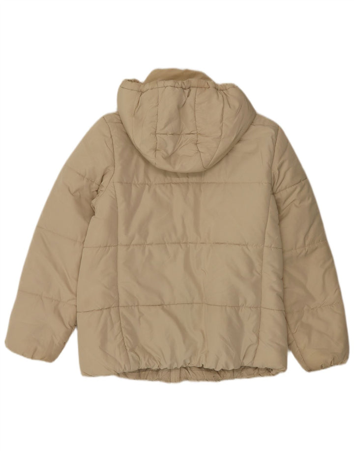 Marks & Spencer ženska podstavljena jakna s kapuljačom UK 12 Medium Off White