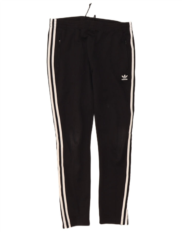 Adidas ženske hlače za trenirku UK 10 male crne poliesterske