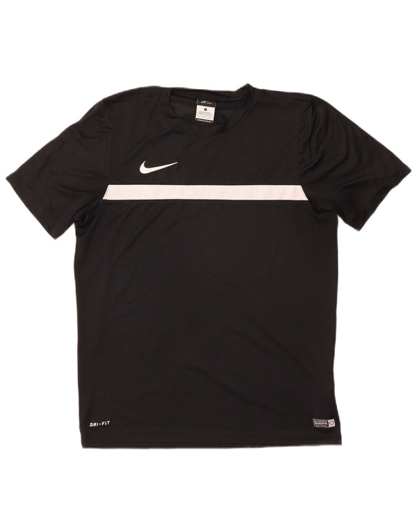 NIKE muška majica Dri Fit, veliki crni poliester