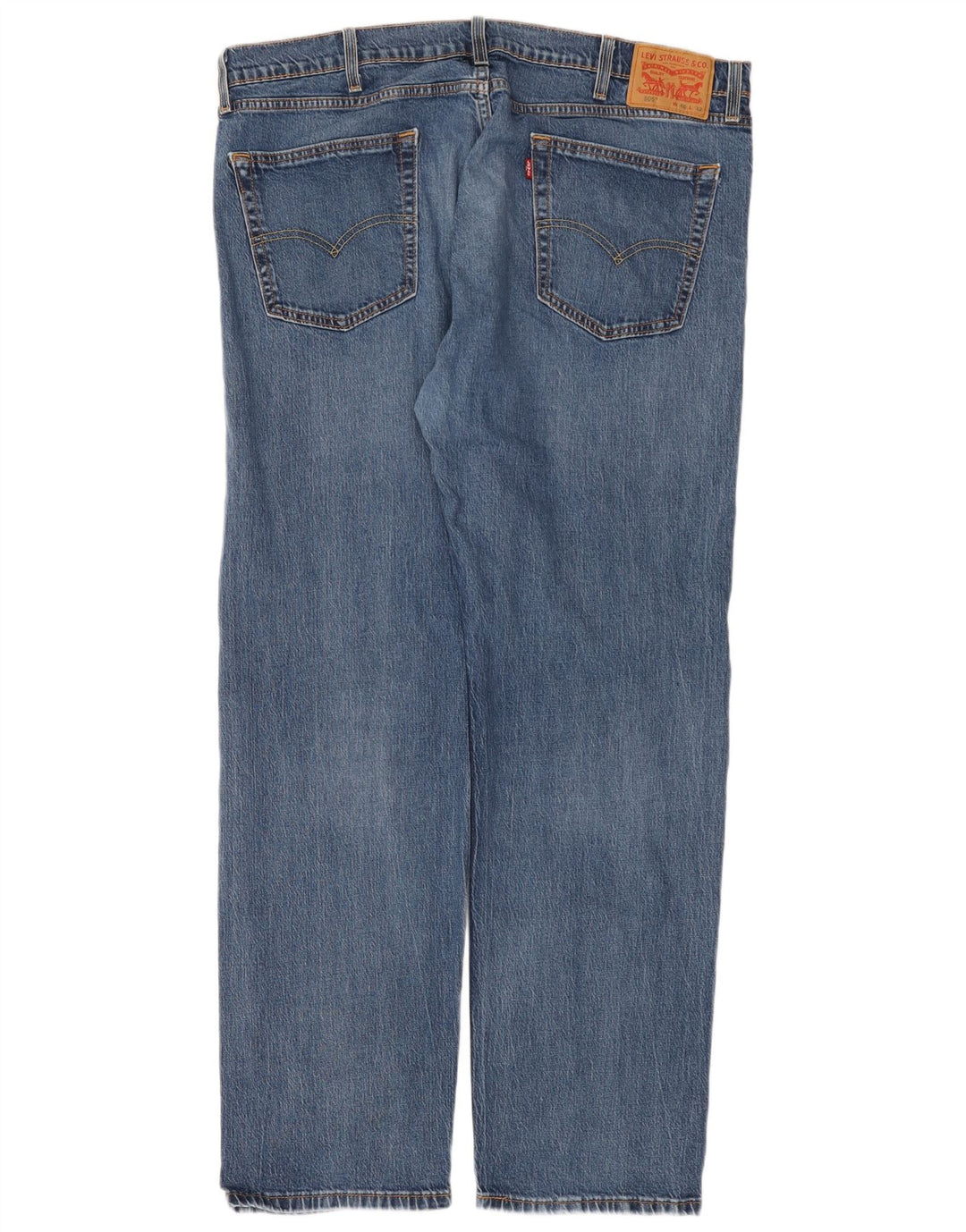 Levi's muške 505 ravne traperice W40 L32 plavi pamuk