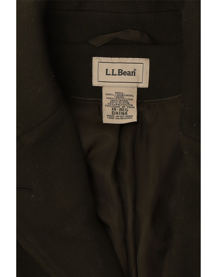 L.L.Bean ženski kaput US 14 XL kaki janjeća vuna