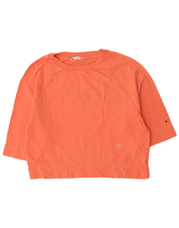 Tommy Hilfiger Ženska majica s 3/4 rukavima UK 14 Srednje narančasta
