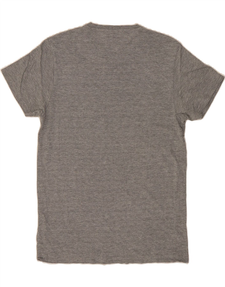 JACK & JONES Mens Graphic T-Shirt Top Medium Grey Vintage Jack & Jones and Second-Hand Jack & Jones from Messina Hembry 